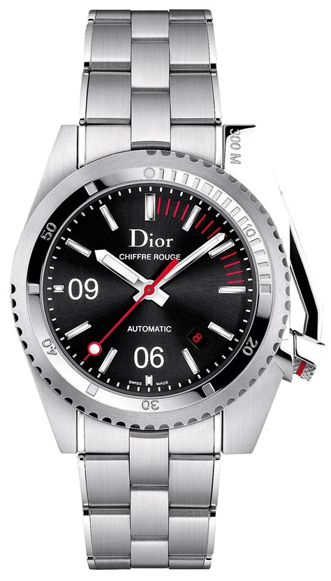 men's dior watches|Dior chiffre rouge watch price.